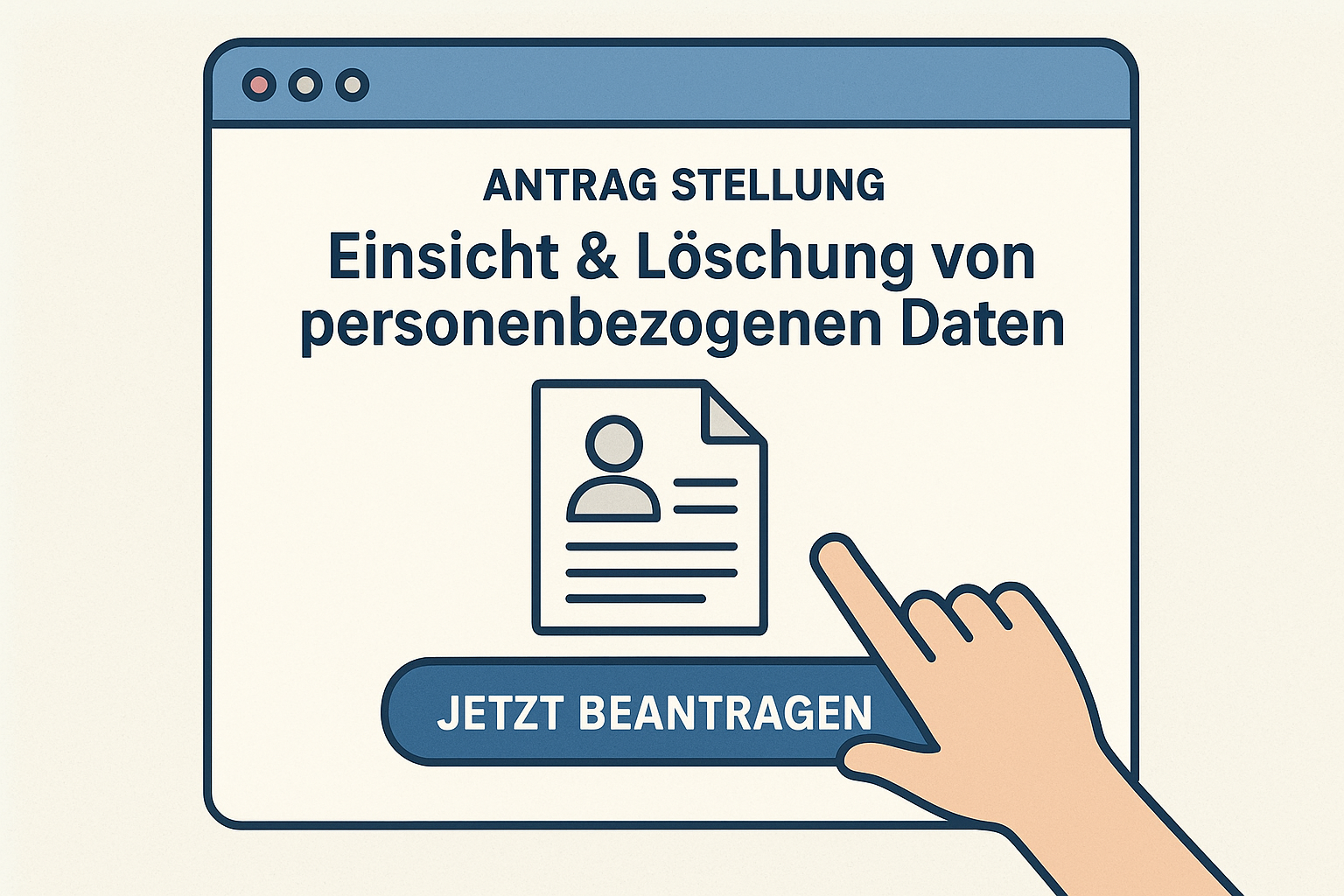 Informationsabfrage & Löschung